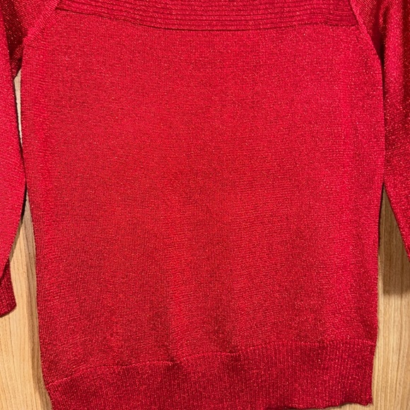 AGB speaking red sweater valentines new size medium - Picture 5 of 5